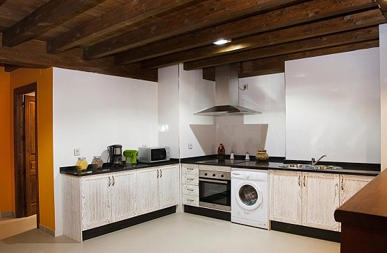 Cocina totalmente equipada.